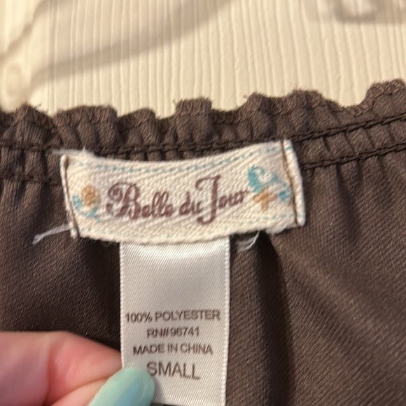 Belle Du Jour Brown & White Leopard Print Dress Small - Picture 2 of 5